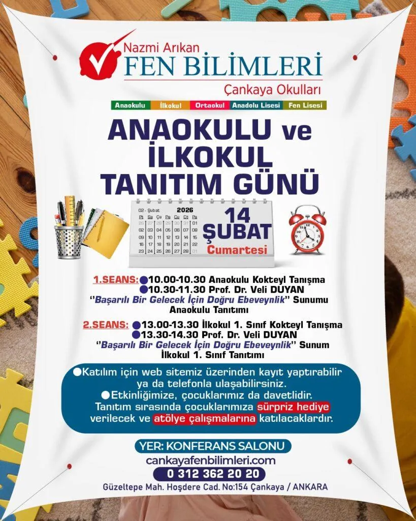 Özel Çankaya Nazmi Arıkan Fen Bilimleri Anaokulu