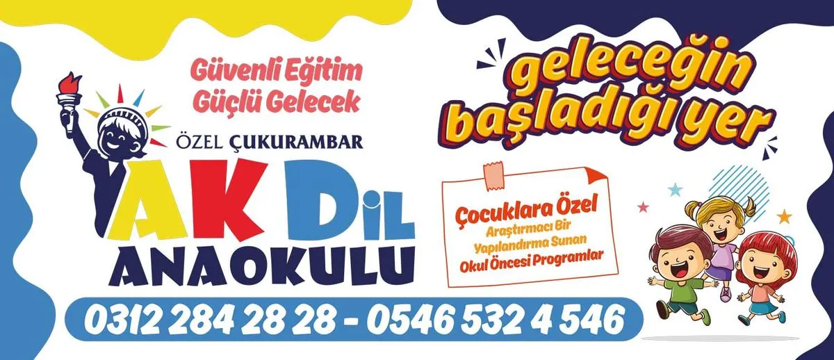 Özel Çukurambar Ak Dil Anaokulu görsel 2