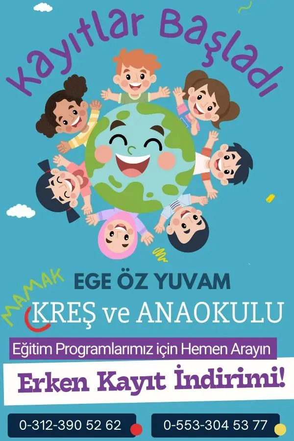 Özel Ege Özyuvam Çocuk Dünyası Anaokulu