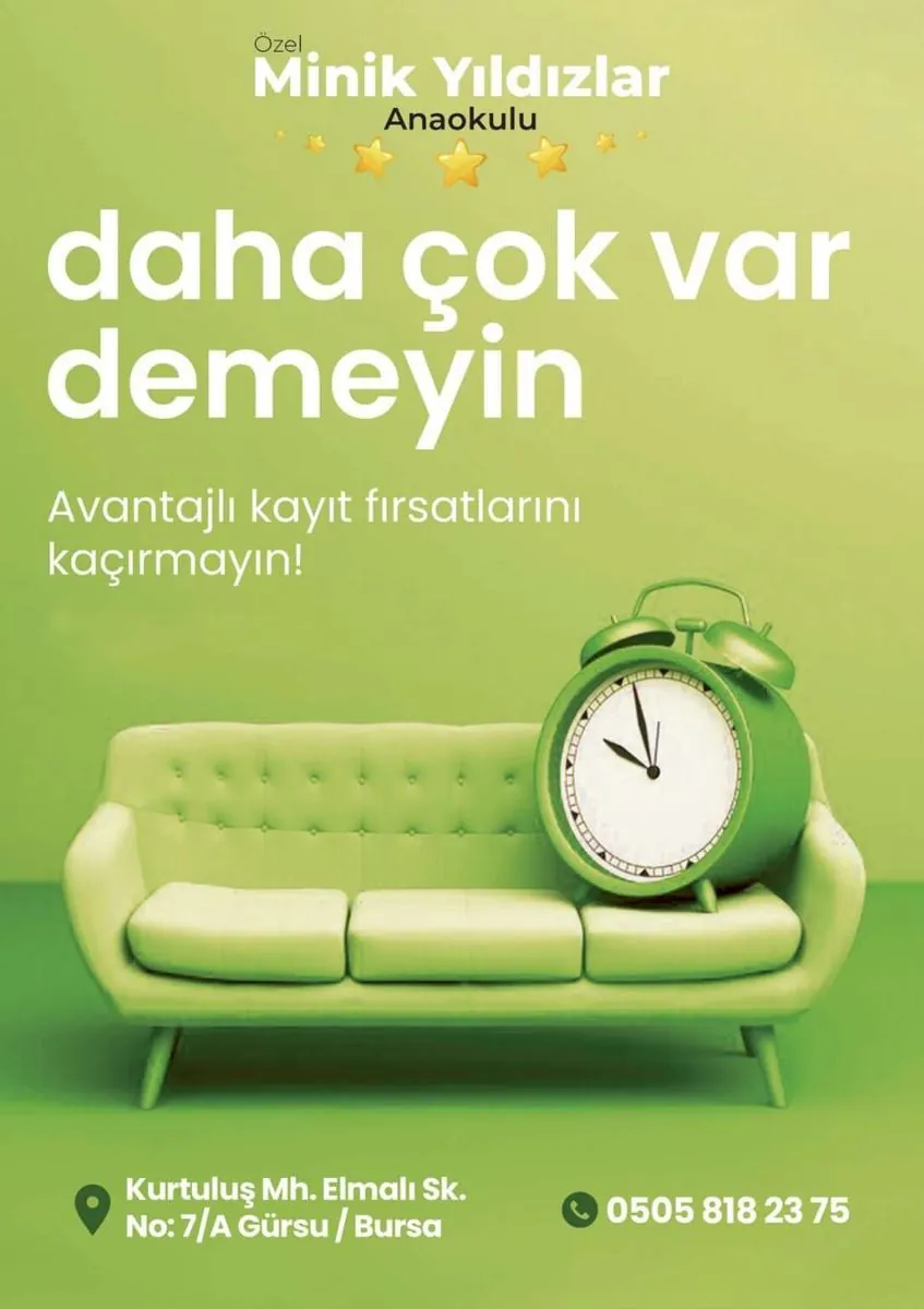 Özel Gürsu Minik Yıldızlar Anaokulu