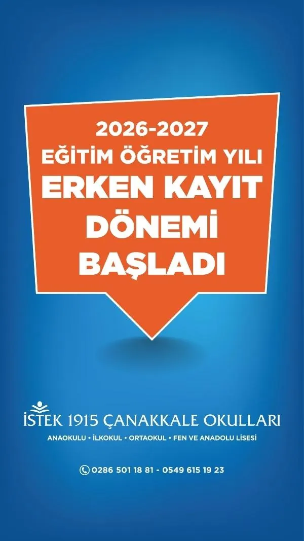 Özel İstek Çanakkale Bindokuzyüzonbeş Anaokulu