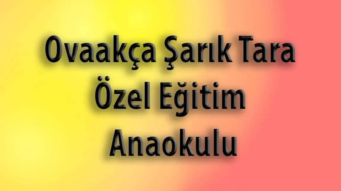 Özel Ovaakça  Anaokulu görsel 4