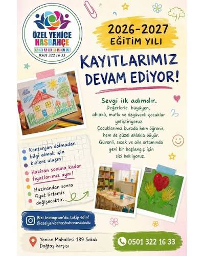 Özel Yenice Hasbahçe Anaokulu